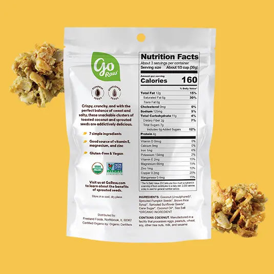 Sweet &amp; Salty Sprouted Seed Clusters