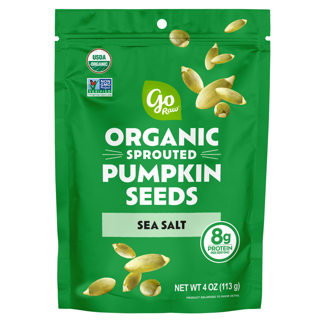 Pumpkin Snacking Seeds - 10 Bags, 4oz Each