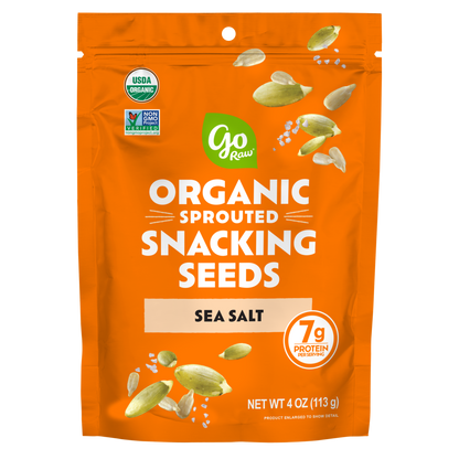 Sea Salt Snacking Seeds - 6 Bags, 4oz Each