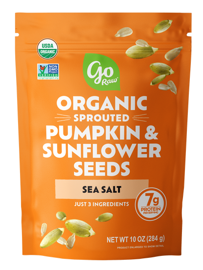 Sprouted Pumpkin &amp; Sunflower Seeds - 6 Bags, 10 oz Each