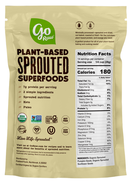 Sprouted Super Simple Seeds - 6 Bags, 14oz Each