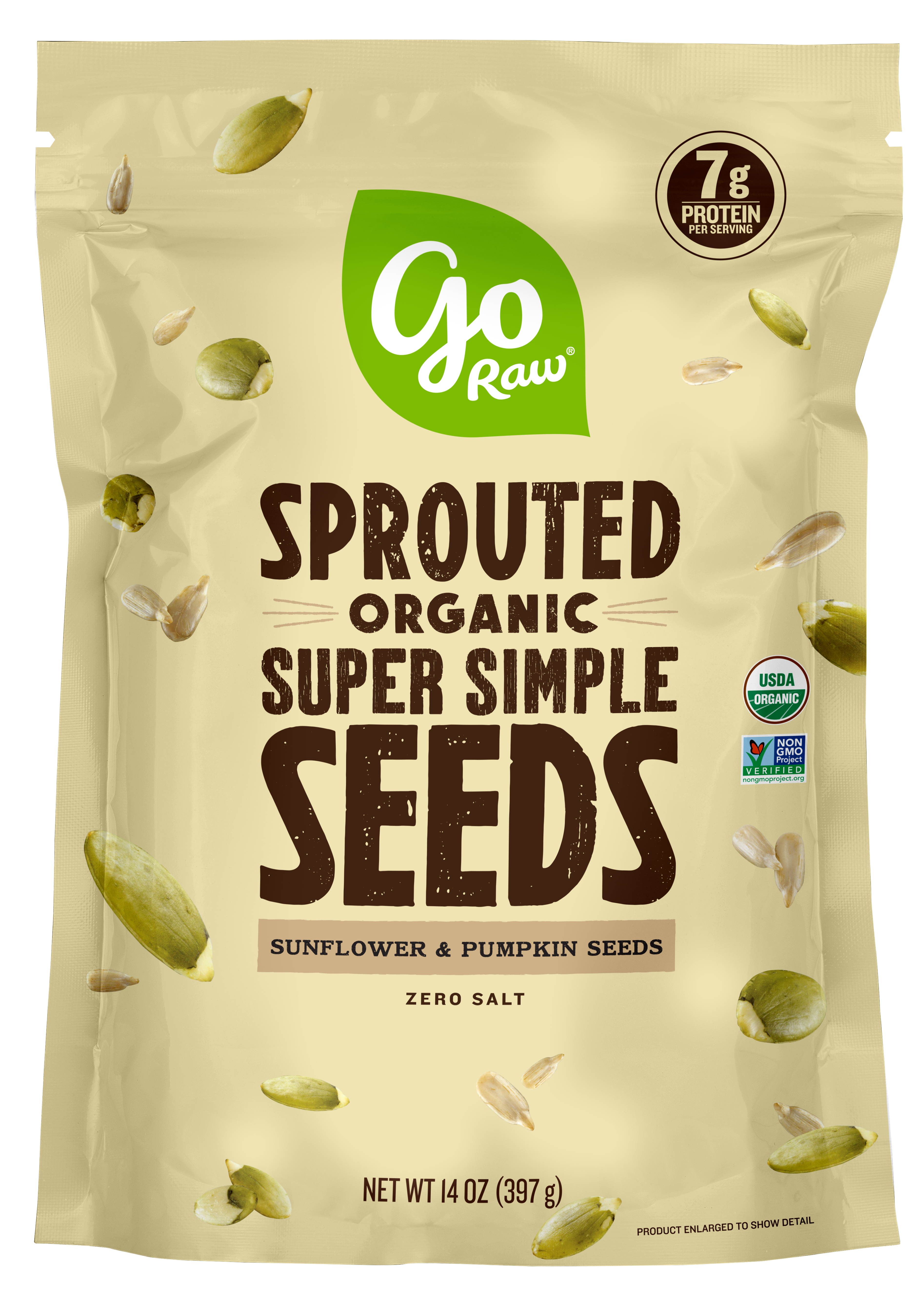 Sprouted Super Simple Seeds - 6 Bags, 14oz Each