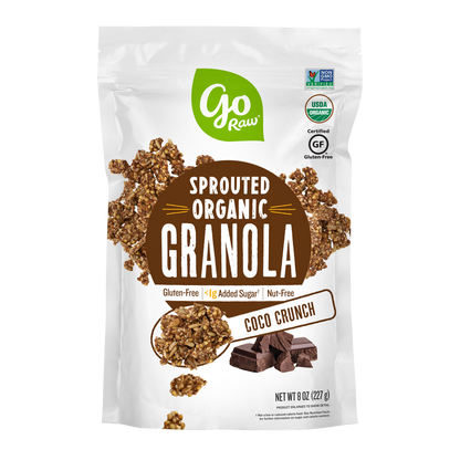 Coco Crunch Sprouted Granola - 6 Bags, 8oz Each