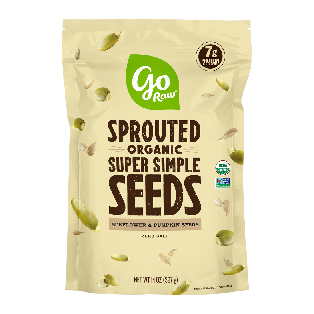 Sprouted Super Simple Seeds - 6 Bags, 14oz Each